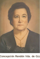 Concepción Rendón Vda. de González
